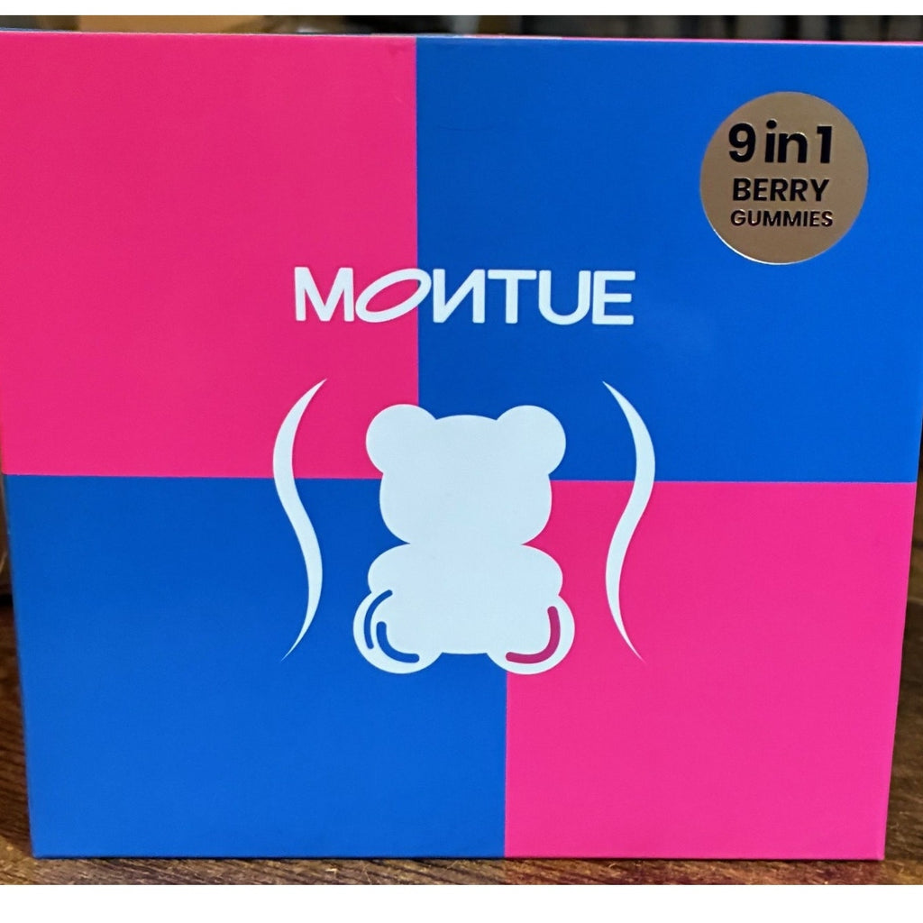 BRAND NEW ~ Montue Berry Flavor Workout Aid Breast Max Butt Boost ~ 120 Gummies