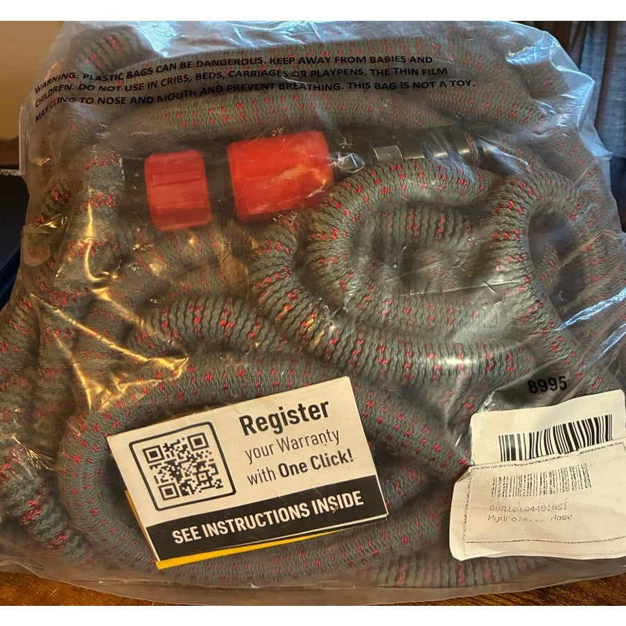 BRAND NEW ~ NWT ~ HydroTech 5/8" Diameter x 200 ft Expandable Burst Proof Hose
