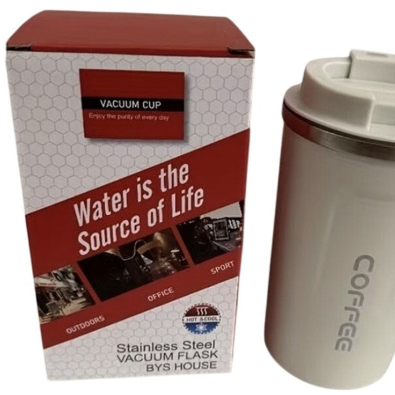 NWT ~ BRAND NEW ~ Navy Blue Insulated Stainless Steel Coffee Travel Cup Mug