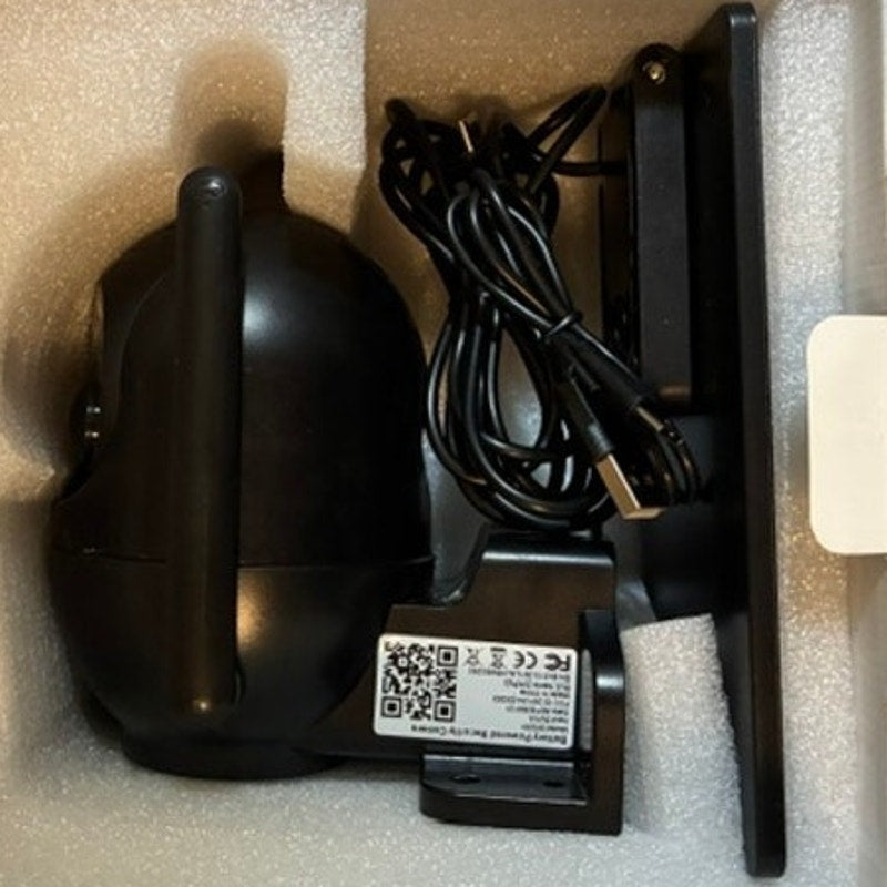 BRAND NEW ~ Black Wireless Outdoor WiFi Solar Battery Waterproof Security Camera
