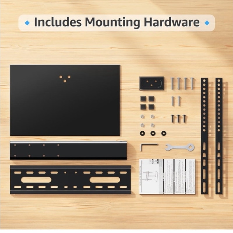 BRAND NEW ~ Universal Tabletop TV Stand 24-60" Flat Screens Desktop TV Base