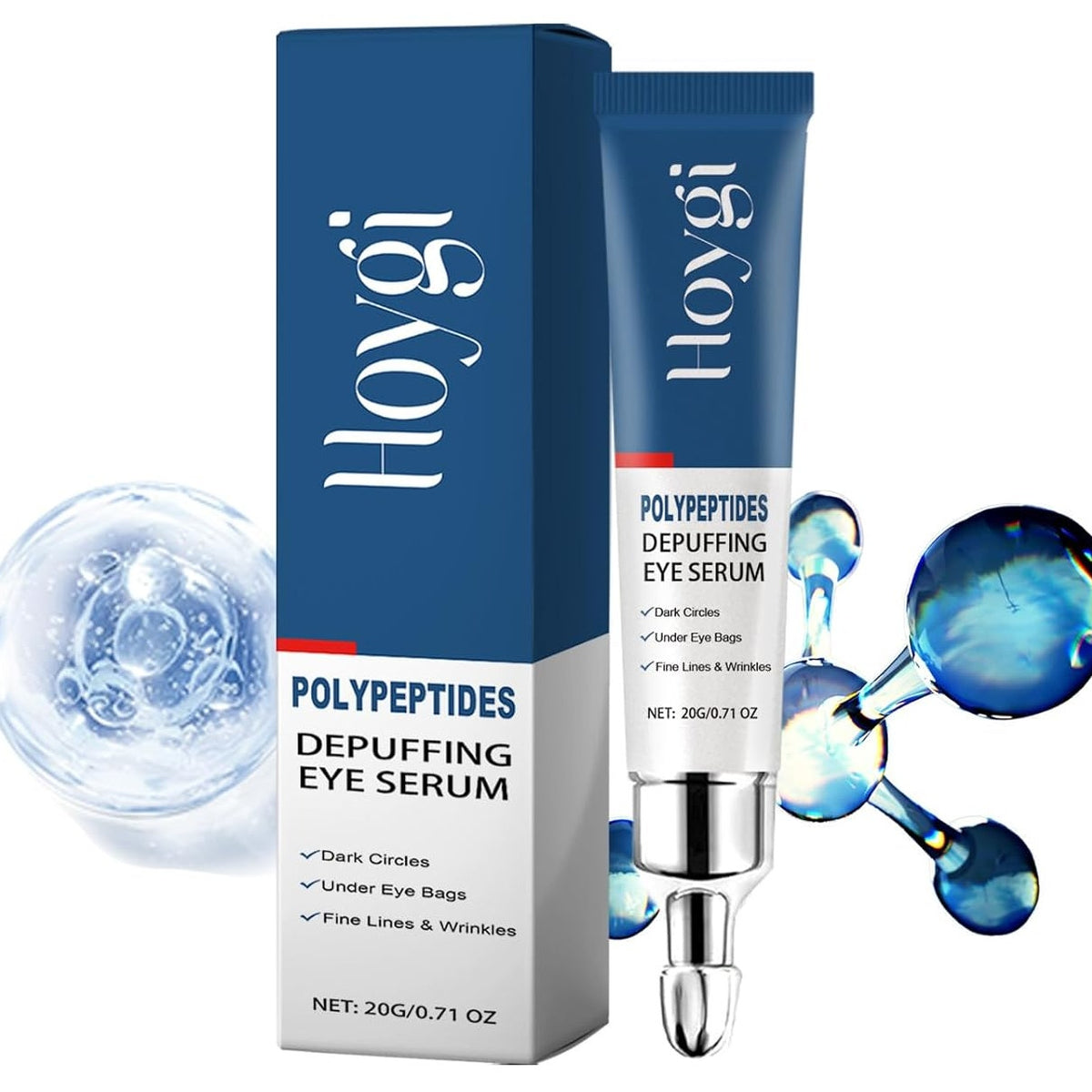 BRAND NEW ~ NWT ~ Set/2 Eye Serum Tightens Skin & Reduces Dark Circles Hydrates