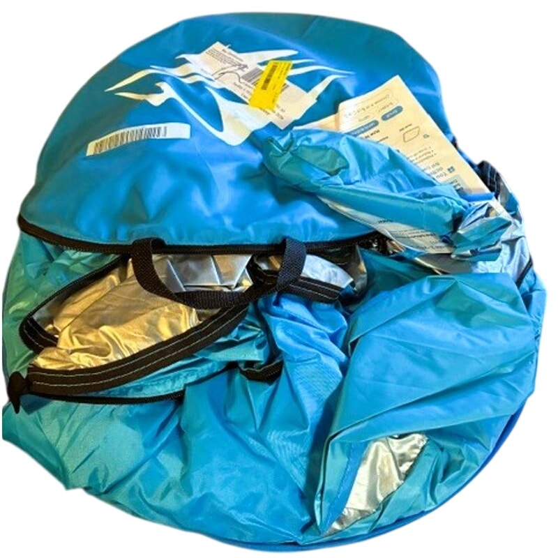 BRAND NEW ~ Sky Blue 1-2 Person Portable UV50+ Sun Shelter Pop-Up Beach Tent