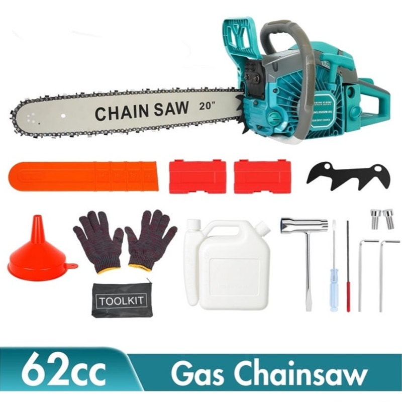 BRAND NEW ~ 20-inch Heavy Duty Powerful Gas Chainsaw 10700 RPM 2-Cycle 62CCC