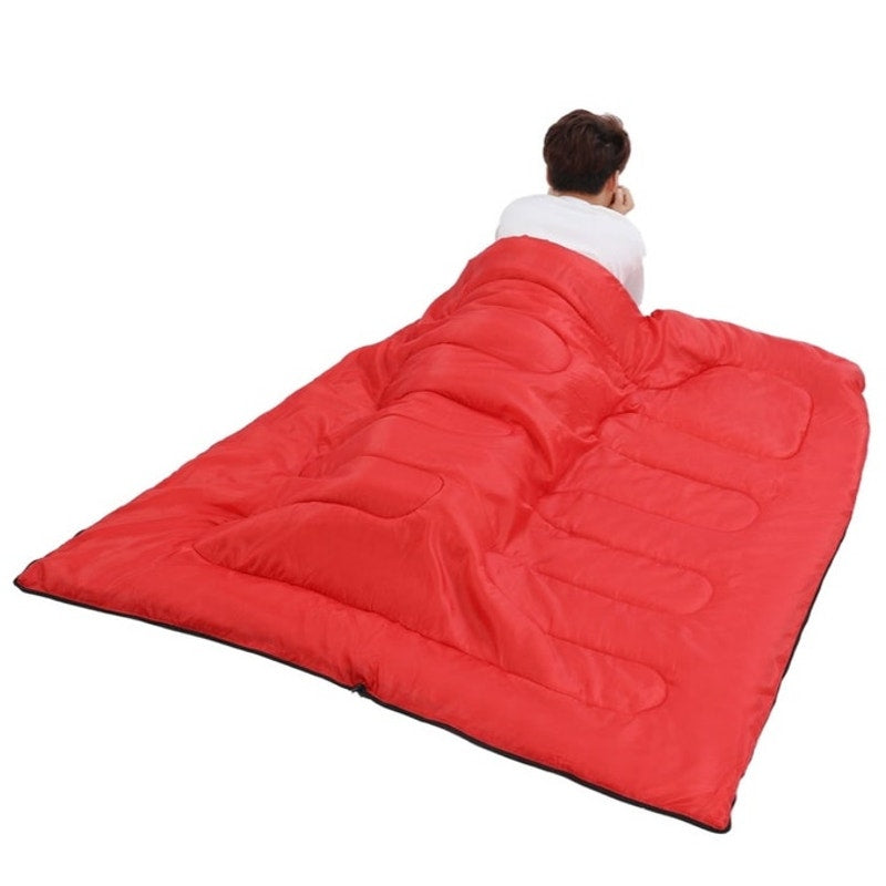 BRAND NEW ~ Red Waterproof Backpacking 2lb Sleeping Bag for Adults & Children