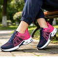 BRAND NEW ~ Women's Blue & Pink Lightweight Walking Shoes Mesh Sneakers ~ 8 1/2