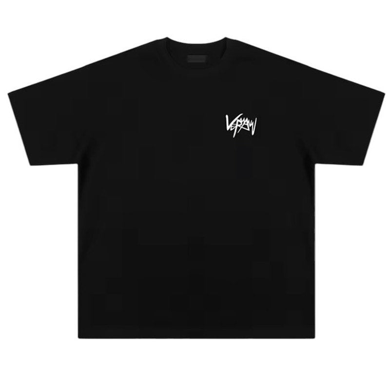NWT ~ Black Vepmaw Fitness Sports Graffiti Short Sleeve T-Shirt ~ Men's Size 2X