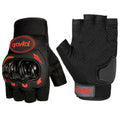BRAND NEW ~ Red & Black Breathable Motorcycle Dirt Bike Riding Gloves ~ Size XL