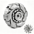 BRAND NEW ~ Metal Fidget Open Armor Slider Spinning Toy Stress Relief Autism