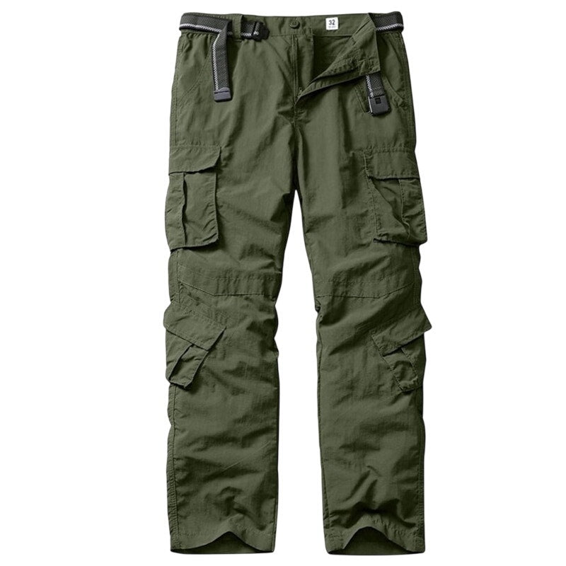 NWT ~ Mens Dark Green Quick Dry Waterproof Hiking Fishing Lightweight Pants ~ 38
