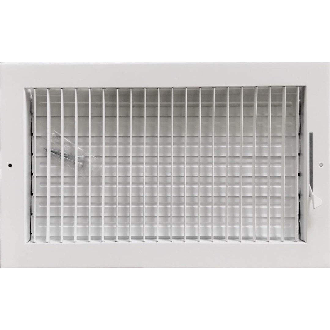 NWT ~ 14x8 Duct Opening Adjustable Vent Cover - Heavy Duty Steel Diffuser