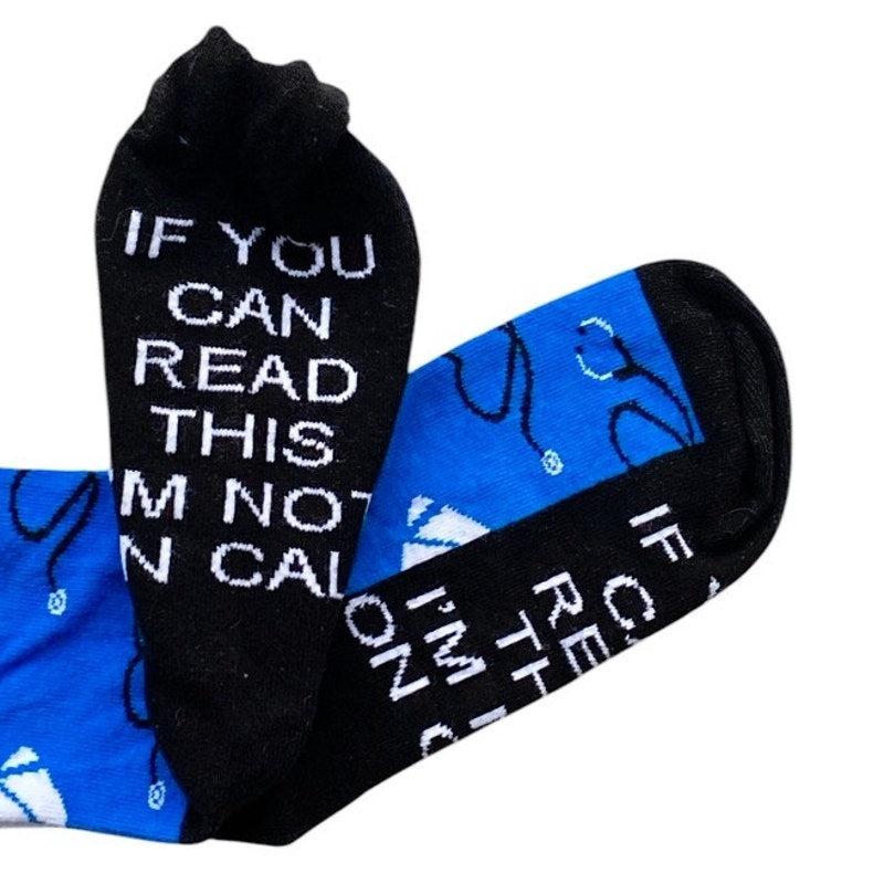NWT ~ SOCK CLUB Unisex Dr Nurse Medical Professional Socks ~ OSFM