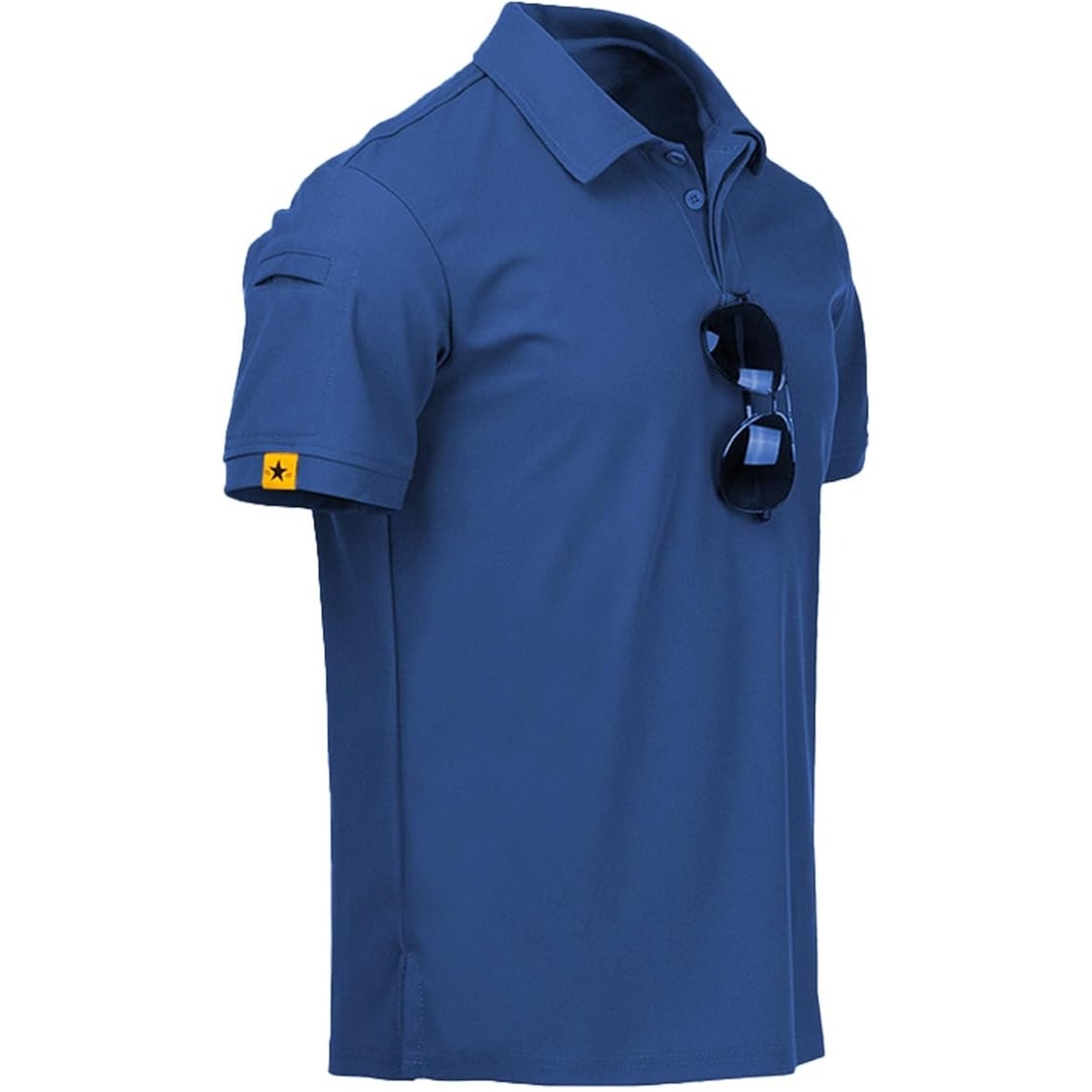 NWT ~ Men's Medium Blue Breathable Moisture Wicking Golf Polo Shirt ~ Size XL