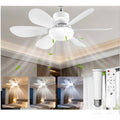 BRAND NEW ~ White Screw-in 3 Speed Ceiling Fan with Light and Remote Control