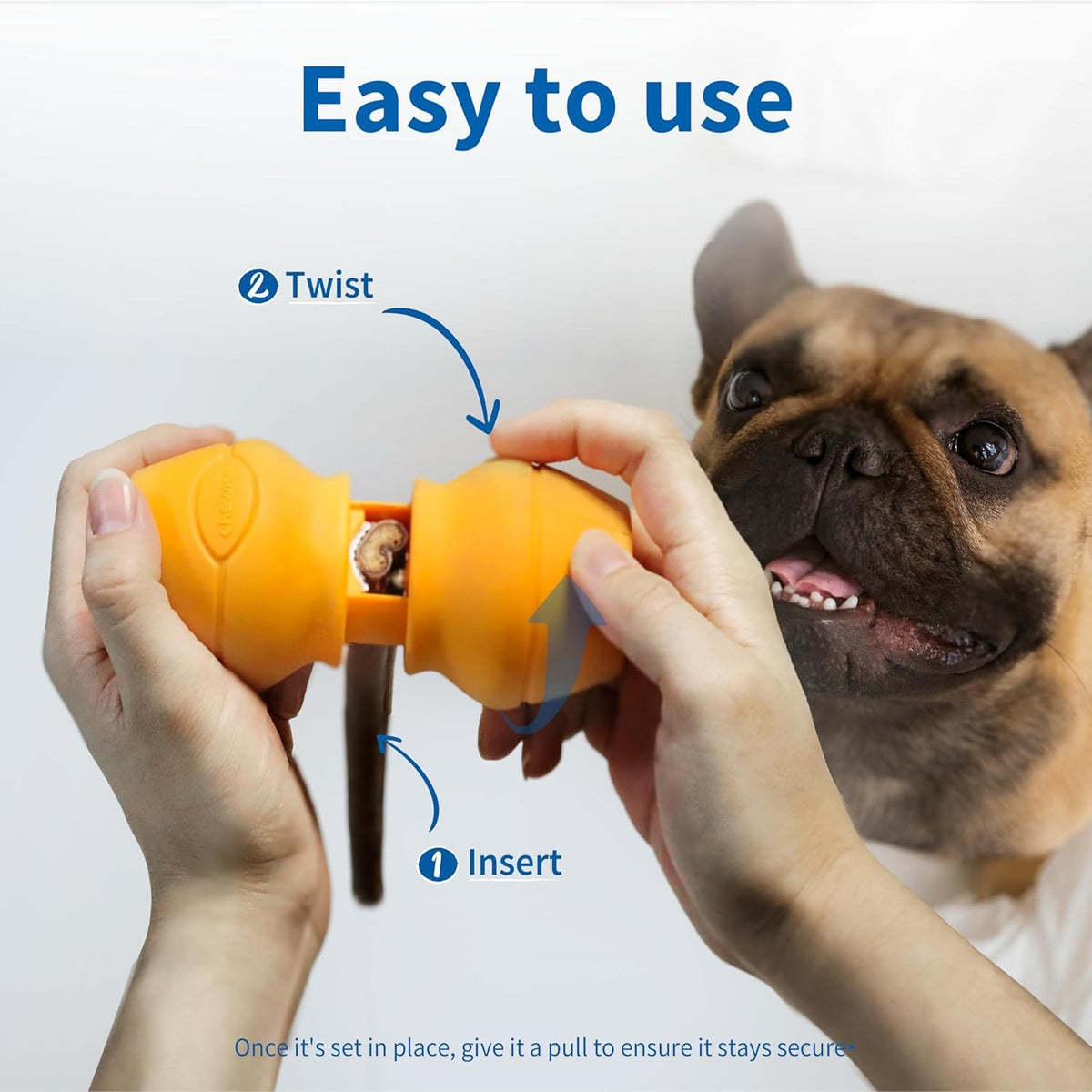 BRAND NEW ~ PetClan Chewise Heavy Duty Secure Rawhide Bully Stick Holder