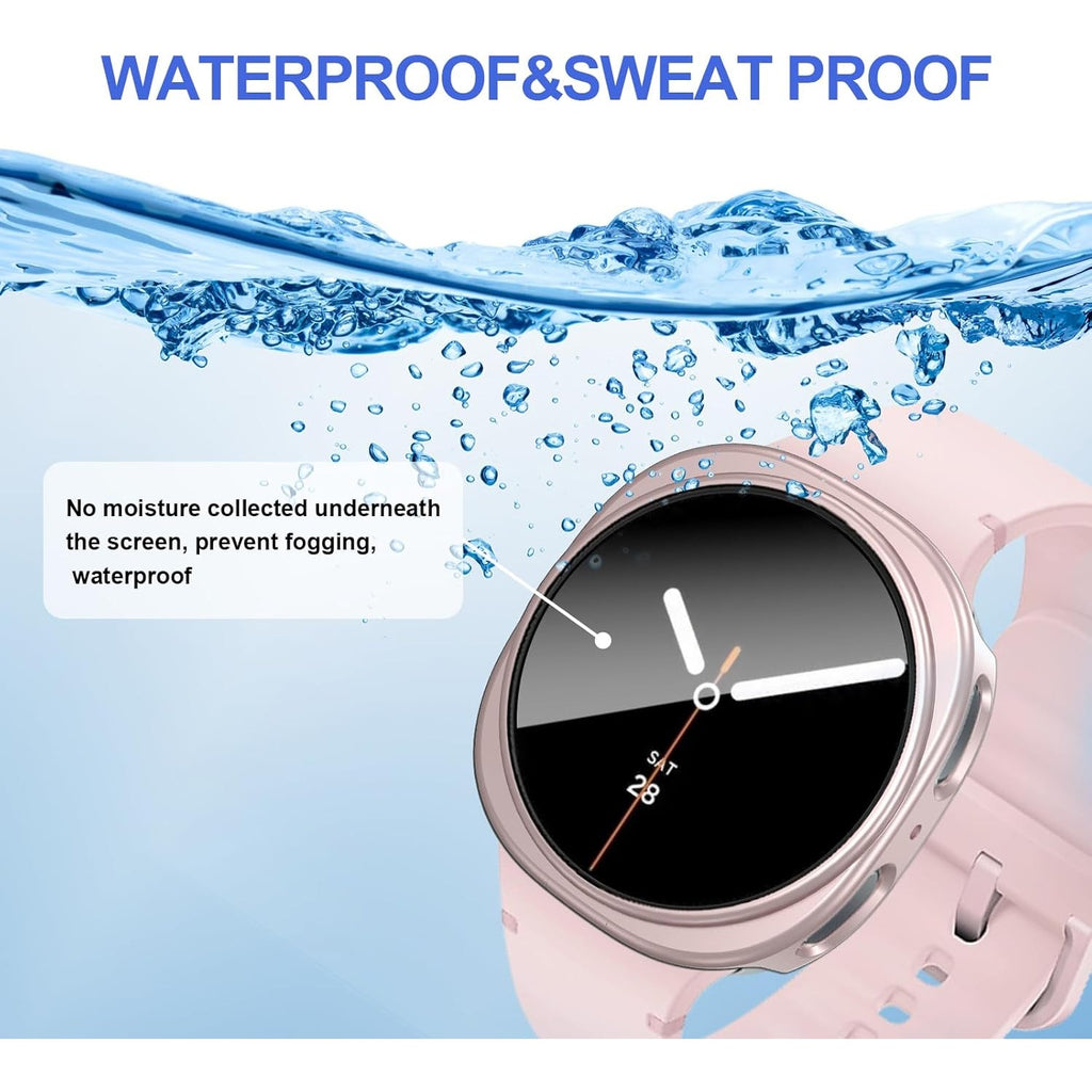 BRAND NEW ~ Samsung Galaxy Watch 40mm Hard PC Bumper Covers & Tempered Glass