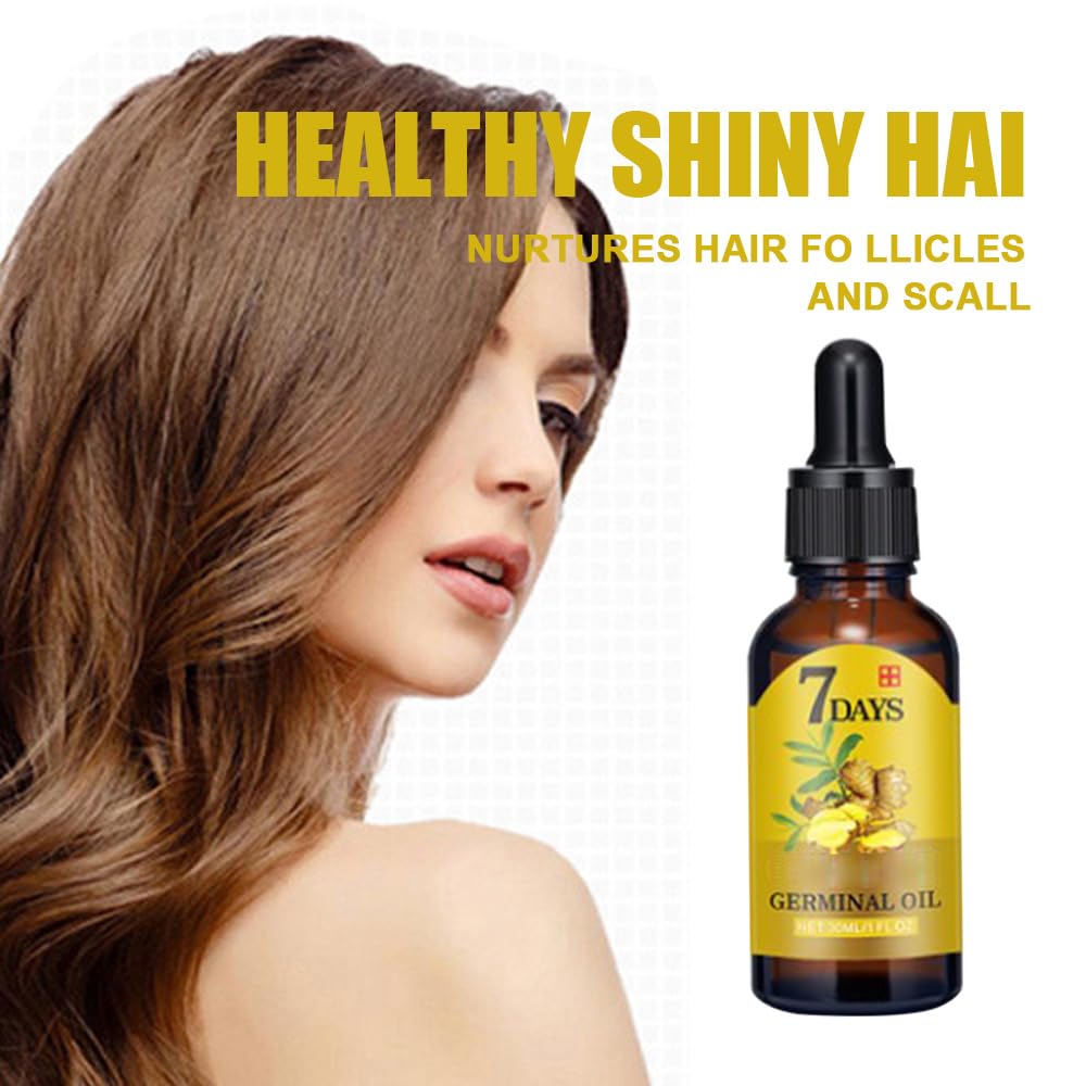 BRAND NEW ~ NWT ~ Set/2 Ginger Hair Growth Oil Hair Thickness Scalp Treatment