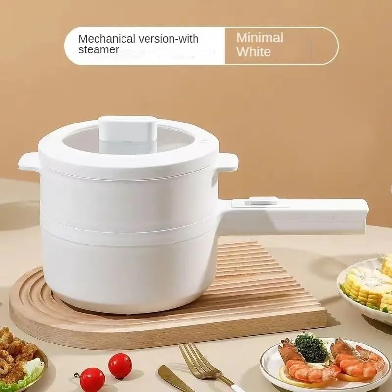 BRAND NEW ~ 2L Electric Multi-Function Non-Stick Ceramic Hot Pot & Steamer