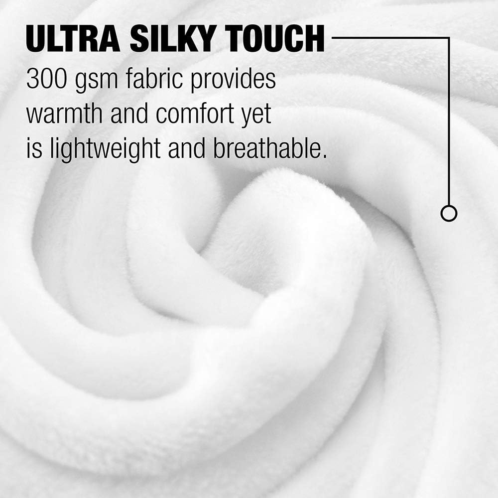 BRAND NEW ~ Official Collegiate UTAH CLogo Pattern Silky Touch Super Soft Blanket