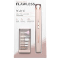 BRAND NEW ~ Pink Finishing Touch Rechargeable Mani Pedi Device & 6 Attachments