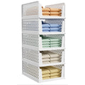 BRAND NEW ~ 5 Pack Stackable Multi-Purpose Closet Organizers & Storage Drawers