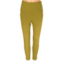 NWT ~ MTA Sport Gold Activewear Side Pockets 7/8 High Rise Leggings ~ MEDIUM