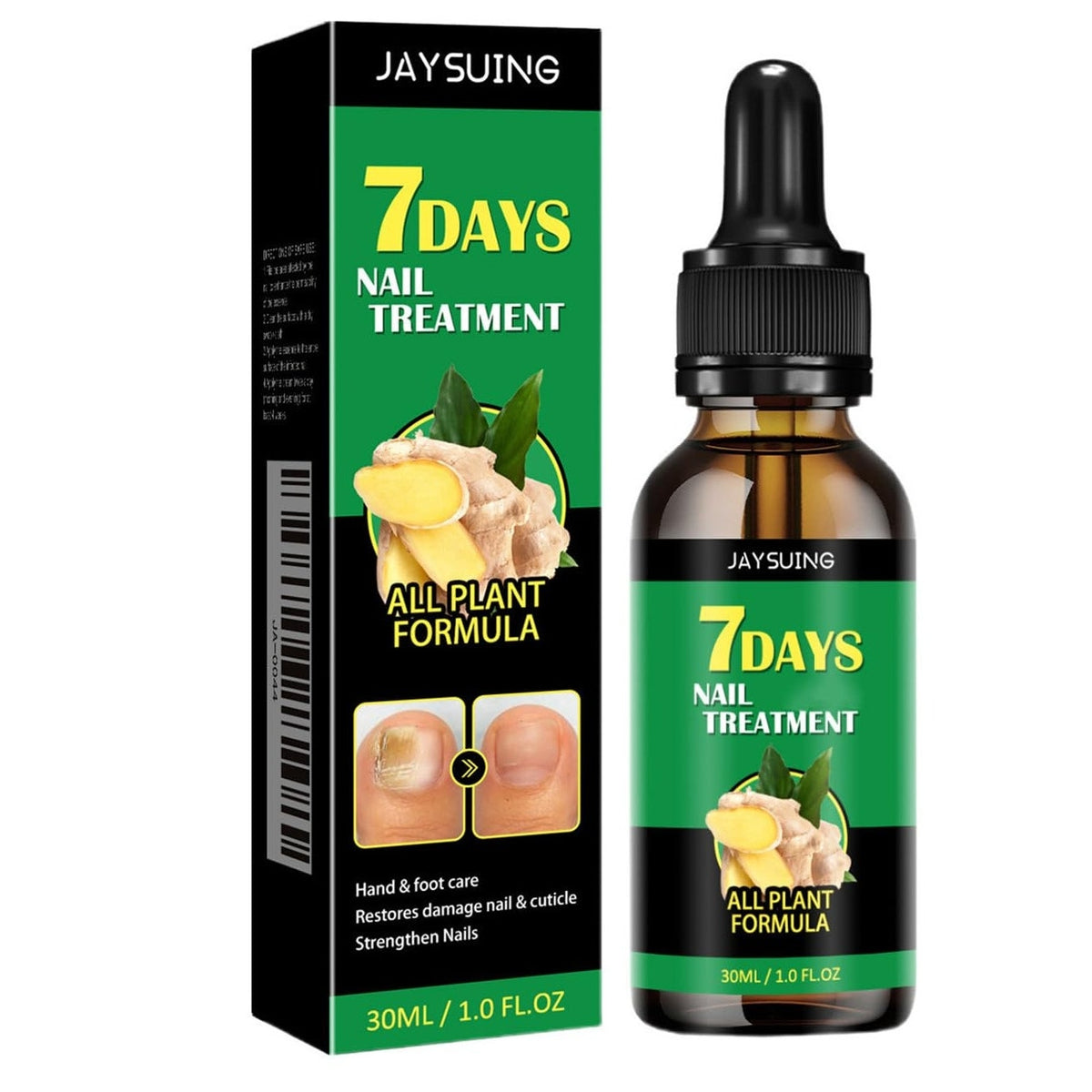 BRAND NEW ~ NWT ~ Ginger Nail Treatment 7 Days Nail Growth Serum Solution