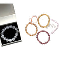 BRAND NEW ~ Assorted Glass Beads for Jewelry Making Clear Pink Yellow Purple etc