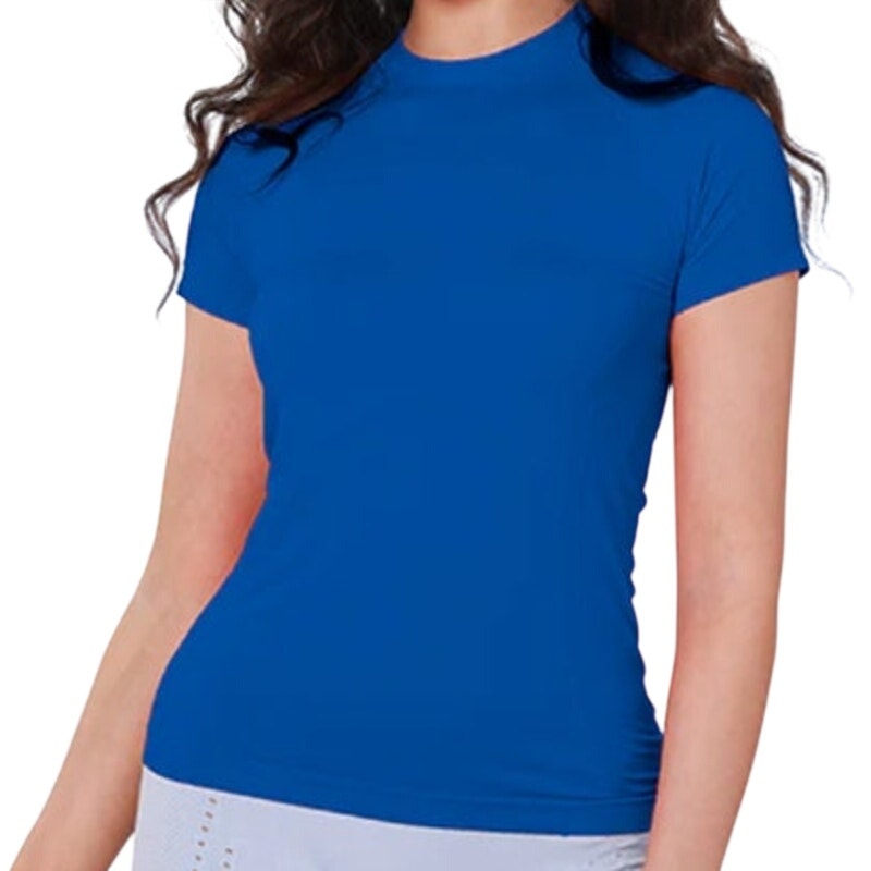 NWT ~ Set/3 Women's Quick Dry Seamless Short Sleeve Workout Shirts ~ Size MEDIUM