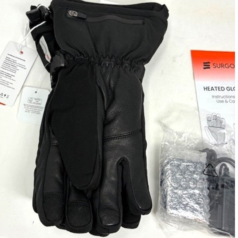 BRAND NEW ~ Black Rechargeable Heated Winter Gloves ~ Size L ~ 3 M Thinsulate