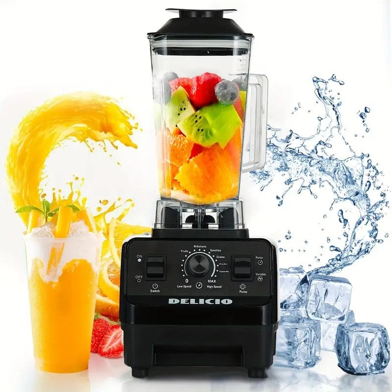 NWT ~ 330W 2-in-1 Powerful Self Cleaning Blender Smoothies Milkshakes & Juices