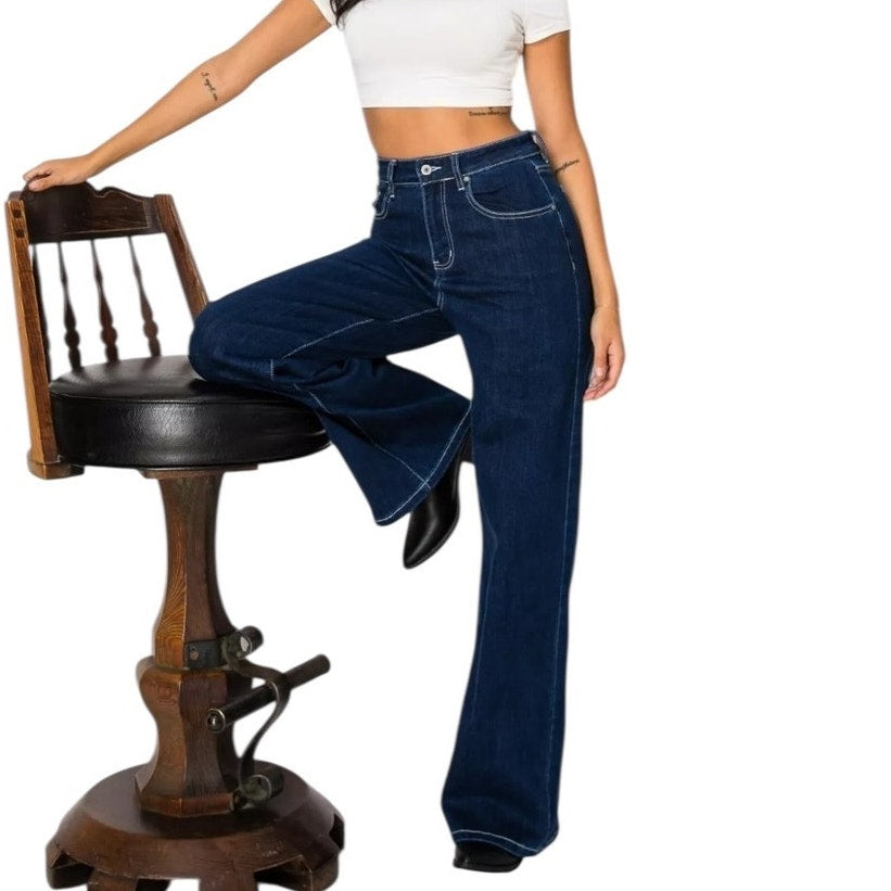 NWT ~ Canana Wide Leg Denim Blue Jeans Retail $79.99 ~ Women's Plus Size 16W