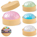BRAND NEW ~ Pink Dumpling Squishy Toy Stretchy Sensory Fidget Gel Filled Ball