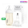 BRAND NEW ~ Set/2 Newborn Breastfeeding Baby Bottle & Extra Slow Flow Nipples