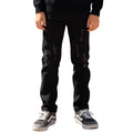 NWT ~ Boys Distressed Black Cotton Denim Jeans ~ Youth Size 10 Years