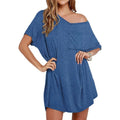 NWT ~ Women's Cotton Nightgown ~ Dress ~ Beach Swimsuit Coverup ~ Plus Size 3X