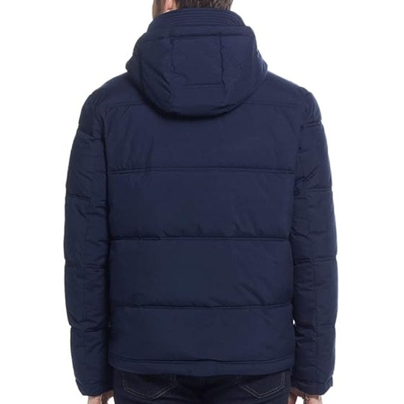 NWOT ~ Men's Navy Blue Lightweight Short Puffer Jacket ~ Size LARGE ~ BRAND NEW~