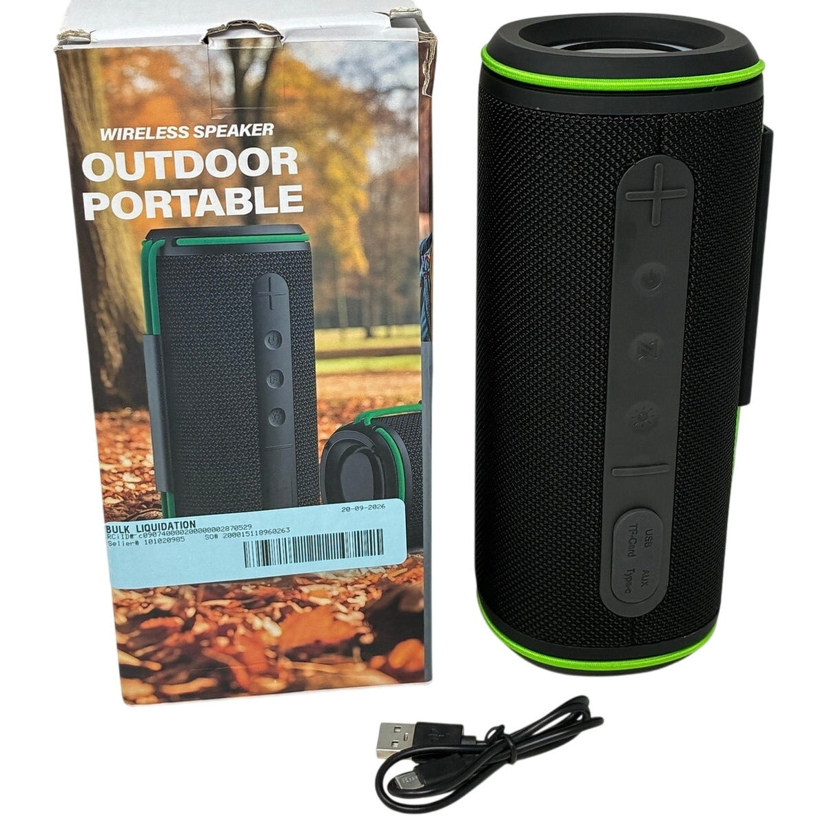 BRAND NEW ~ Portable Waterproof Wireless Bluetooth 24H Playtime Outdoor Speaker