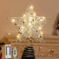 BRAND NEW ~ 8 Lighting Modes USB LED Christmas Star Tree Topper