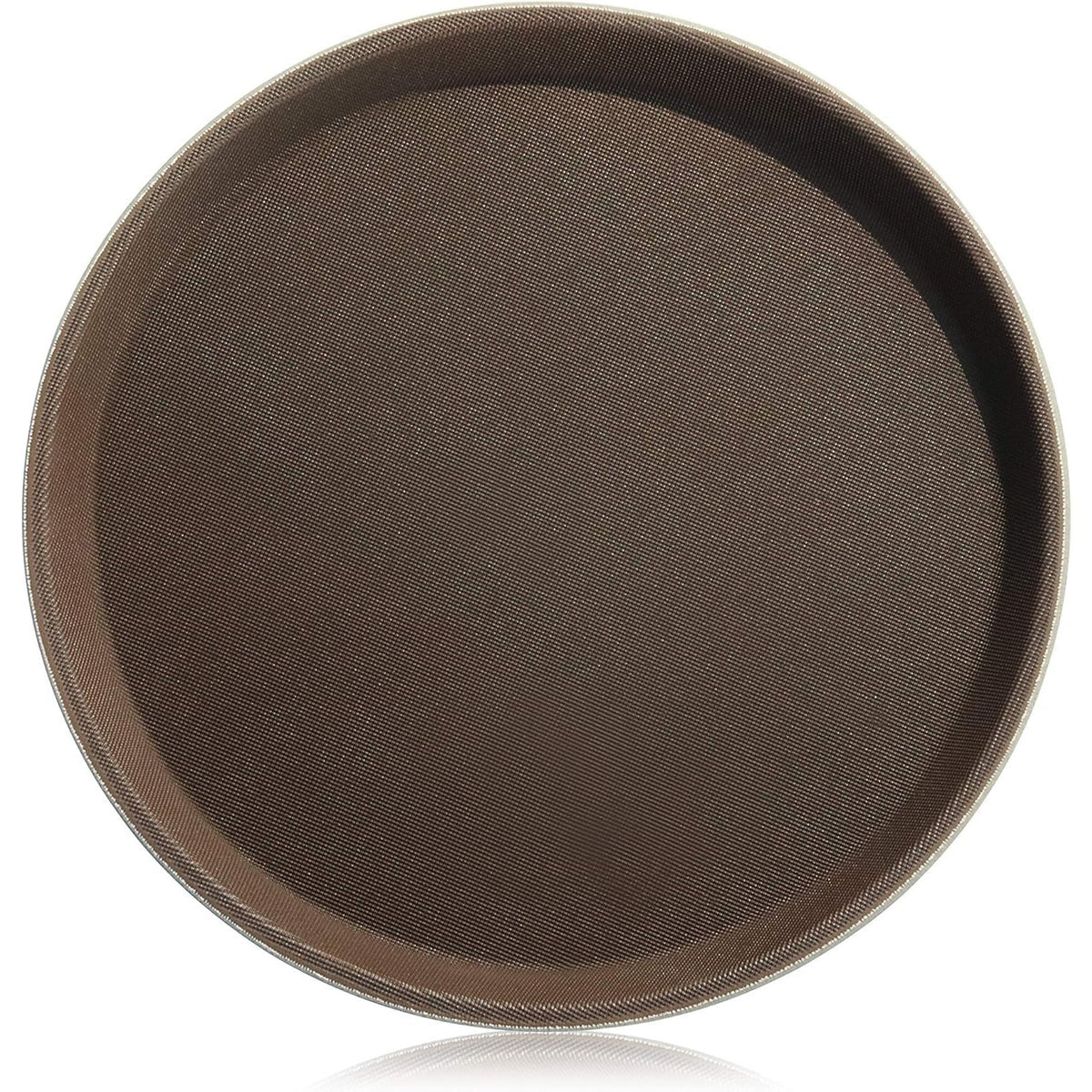 BRAND NEW ~ Set/4 New Star Foodservice Non-Slip Brown 11" Serving Party Trays