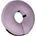 BRAND NEW ~ Purple Gray Inflatable Soft Protective Dog Cone Donut Collar ~ XL