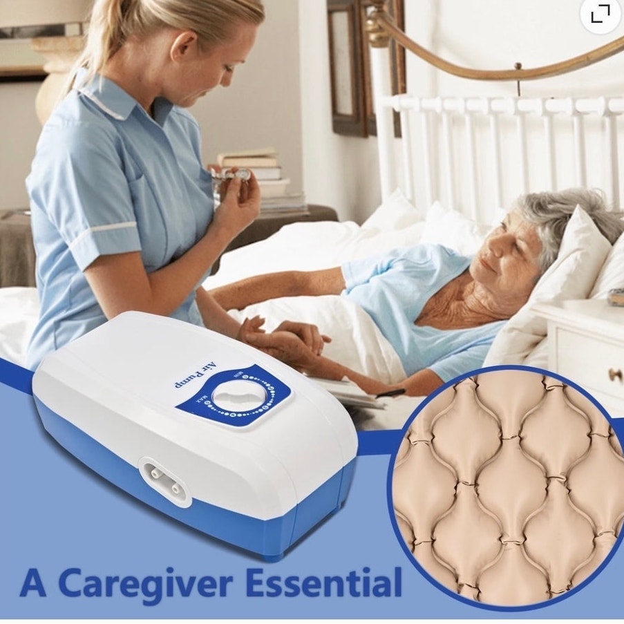 BRAND NEW ~ Beige Medical Alternating Pressure Bed Pad & Electric Pump System