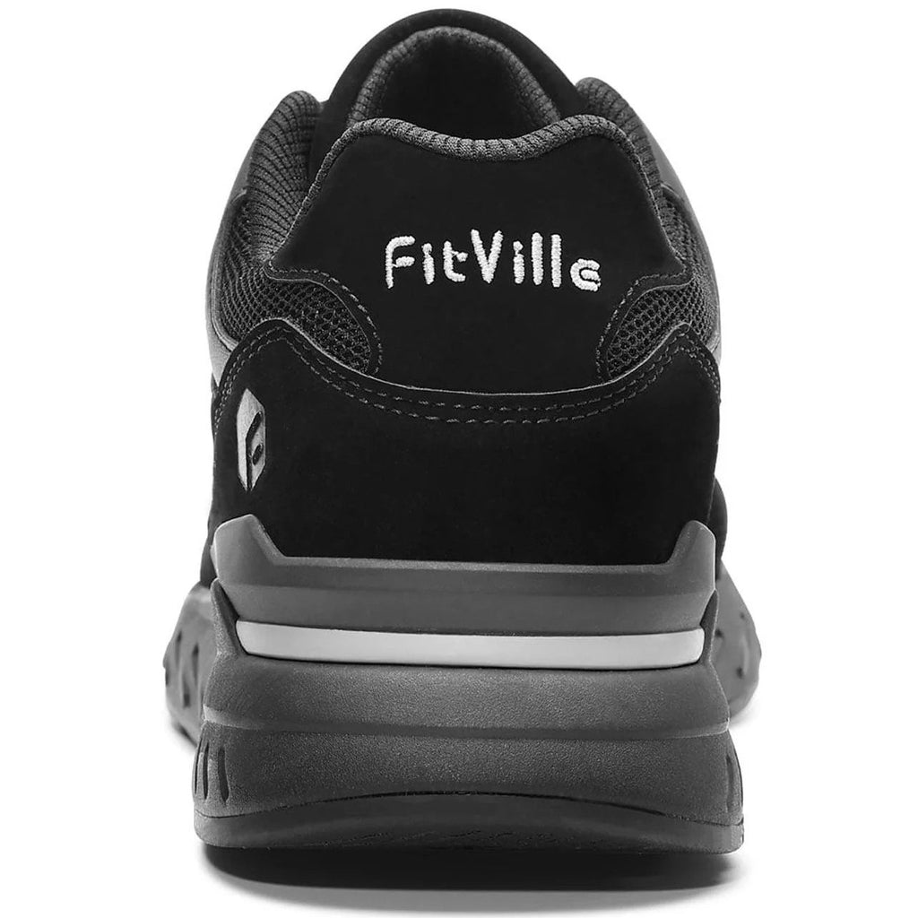 NWT ~ FitVille Extra Wide Men's Walking Shoes Arch Support Comfort Sneakers 9.5