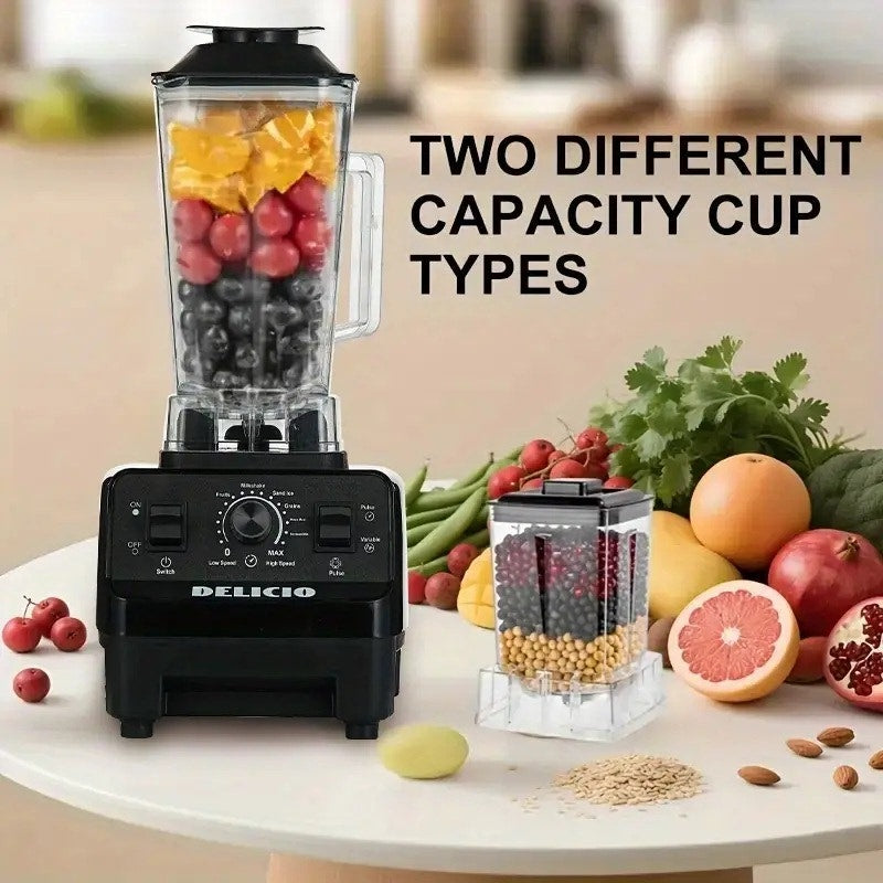 NWT ~ 330W 2-in-1 Powerful Self Cleaning Blender Smoothies Milkshakes & Juices