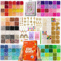 BRAND NEW ~ 23000+ 120 Colors Polymer Heishi Clay Beads Bracelet Making Kit