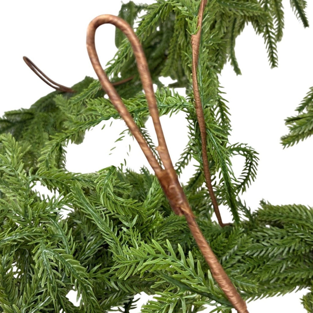 BRAND NEW ~ Thick Realistic Christmas Holiday Greenery Winter Fir Garland ~ 8ft