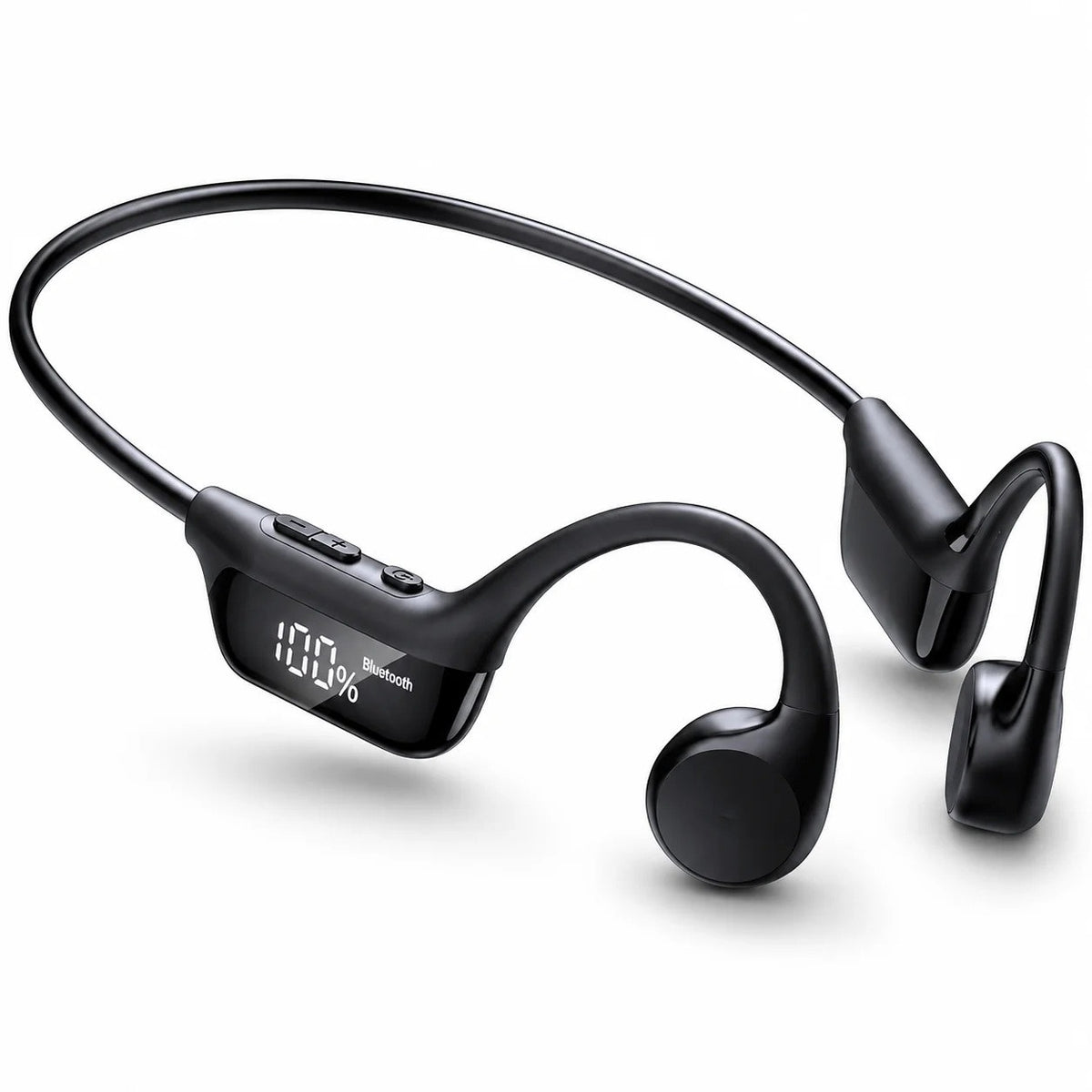 BRAND NEW Bone Conduction Bluetooth 6.0 Headphones Open Ear LED Display Earbuds