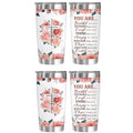 NWT ~ Set/ 2 Faith 20 oz. Insulated Christian Hot & Cold Travel Coffee etc Cups