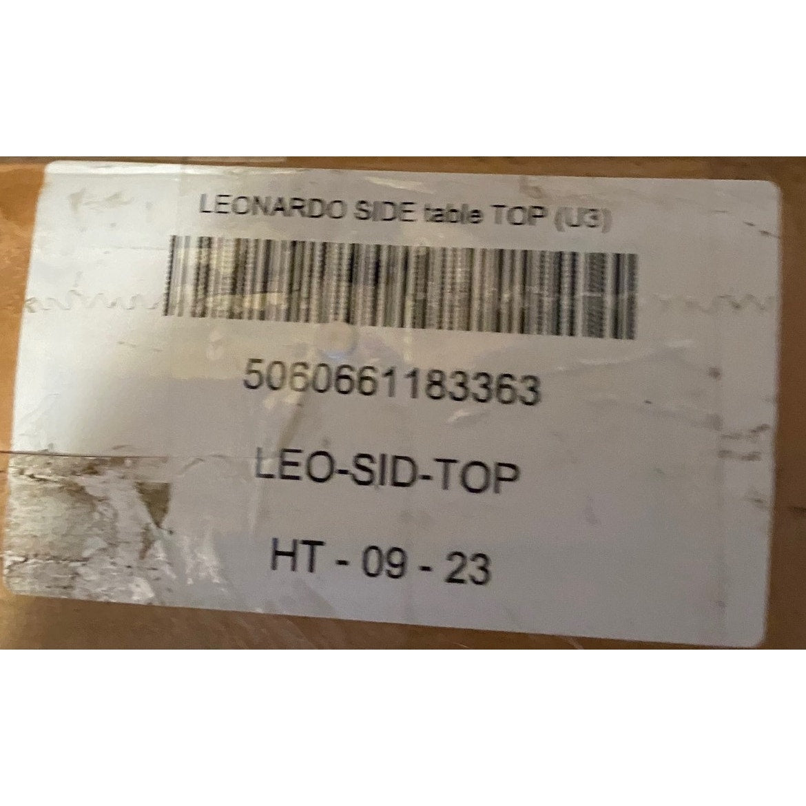 NWT ~ .4" Thick Square Tempered Glass Leonardo / Lenworth Modern Table Top