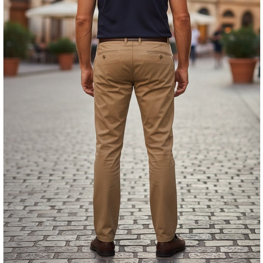 NWT ~ Men's Tan Khaki Cotton Casual Dress Pants ~ 34